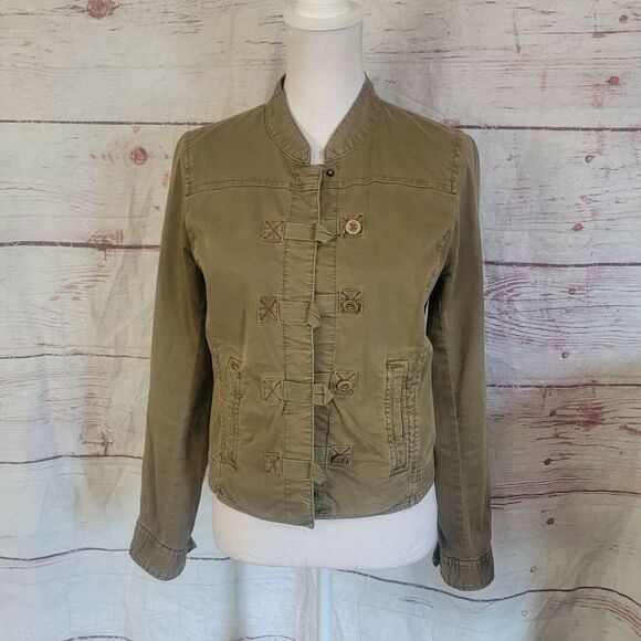 Anthropologie Everly Military Jacket Size Small - Picture 3 of 8